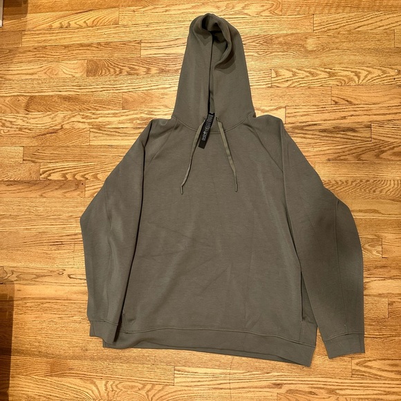 Men Lululemon XXL Smooth Spacer Hoody Grey Sage - Picture 1 of 3
